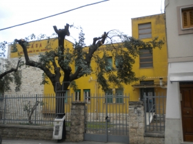 L'edificio da ristrutturare